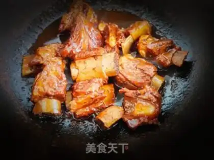 Make Soy sauce and ribs step 4