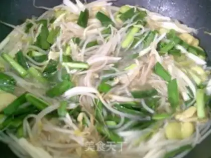 Make Green bean sprouts step 7