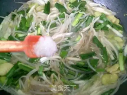 Make Green bean sprouts step 8