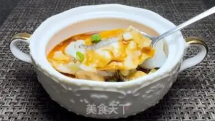 Make Fish poaching eggs step 15
