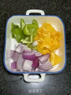 Make Black pepper steak step 2
