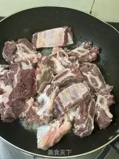 Make Black pepper steak step 4