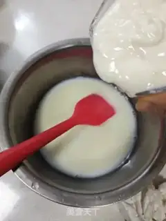 Make Tea mousse cake step 9