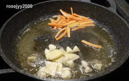 Make Shrimp sauce tofu step 3