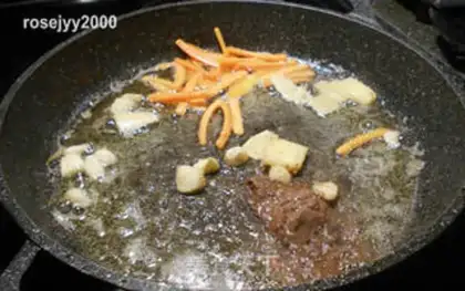 Make Shrimp sauce tofu step 4