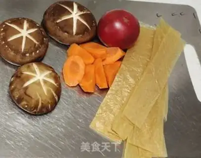 Make Vegetable mushrooms step 0