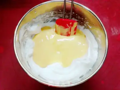 Make Angel cranberry cranberry cake step 9