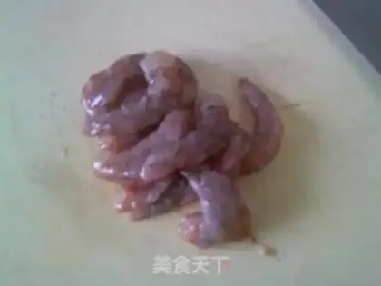 Make Shrimp with beans step 4
