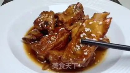 Make Sour plum ribs step 12