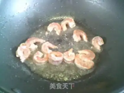 Make Shrimp with beans step 8