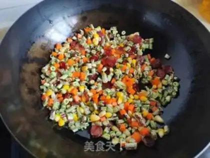 Make Weenie makes urmy rice step 4