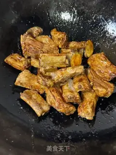 Make Four seasons of bean stew ribs step 5