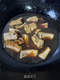 Make Four seasons of bean stew ribs step 6