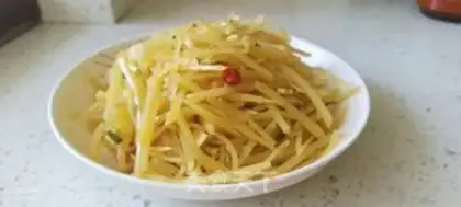 Make Frozen potatoes step 7