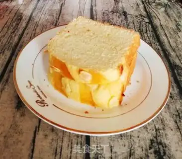 Make Soft honey toast step 16