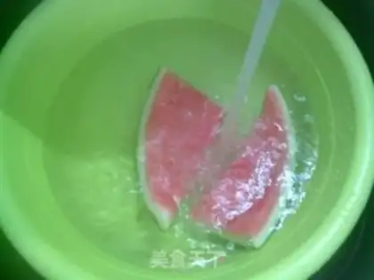 Make Watermelon peels for the night step 3