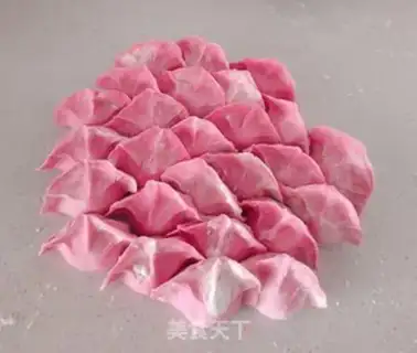 Make Red Dragonball dumplings step 6