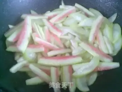 Make Watermelon peels for the night step 8
