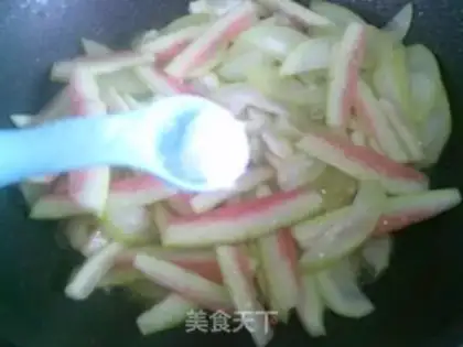 Make Watermelon peels for the night step 9
