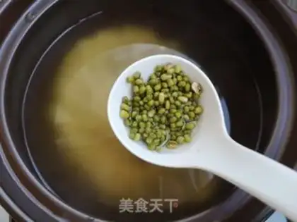 Make Porridge of green peas step 5