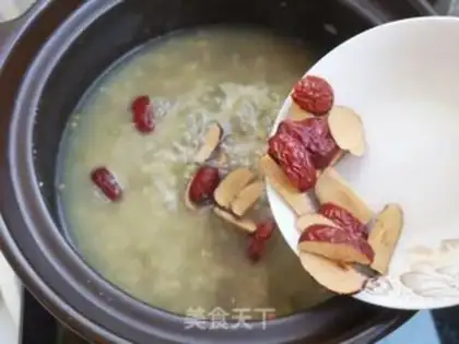 Make Porridge of green peas step 6