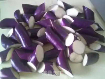 Make The eggplant burns the knots step 2