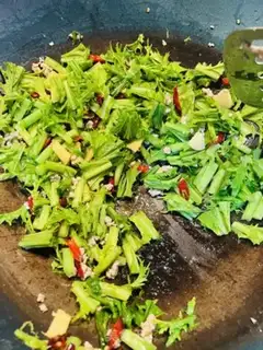 Make The snow is red tofu step 3