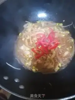 Make The bean sprouts step 4