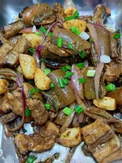 Make Garlic fried fish step 10