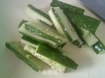 Make cucumber cheese step 2