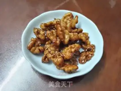 Make Amber walnuts step 7