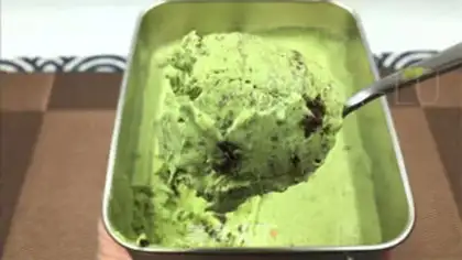 Make Tea olio ice cream step 24