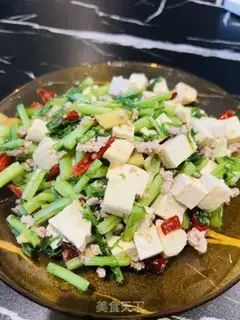 Make The snow is red tofu step 7