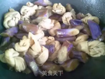 Make The eggplant burns the knots step 10