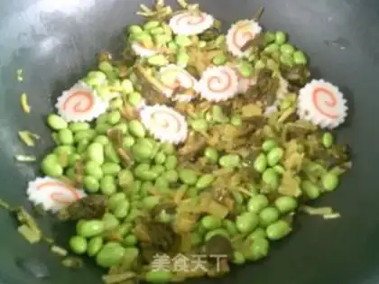 Make A pickle board with beans step 4