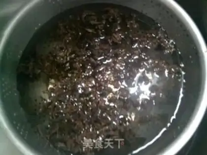 Make ♪ Plum-crunch and hot night ♪ step 1