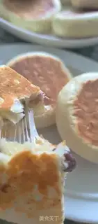 Make Milk and red bean cheesecake step 5
