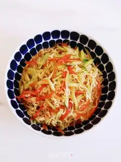 Make Spilled noodles step 7