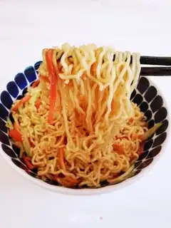 Make Spilled noodles step 9