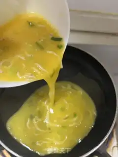 Make Silver fish fried eggs step 7