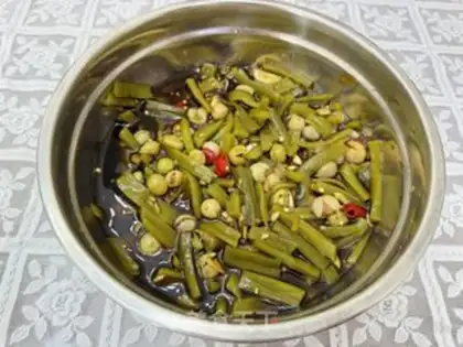 Make Soy chicken and fruit step 5