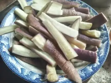 Make Red eggplant step 1