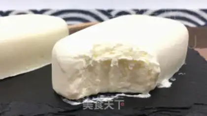 Make Cream cream, easy to do, cold heart, cool summer。 step 10