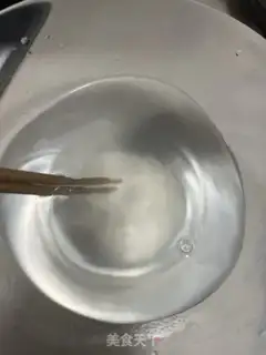Make Red sugar ice powder step 4
