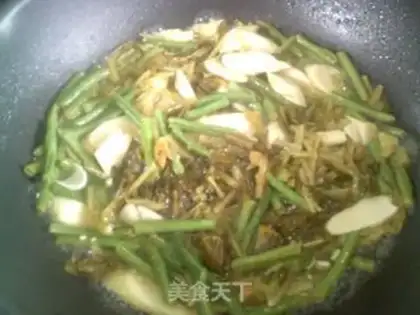 Make Pickles with beans and whips step 10