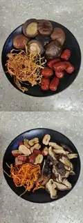 Make Folded chicken step 2