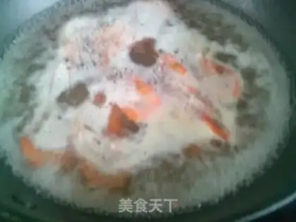 Make Shrimp board tofu soup step 4