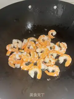 Make Chicken head, peas, shrimp step 4
