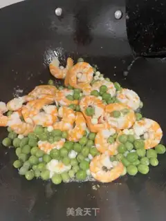 Make Chicken head, peas, shrimp step 5
