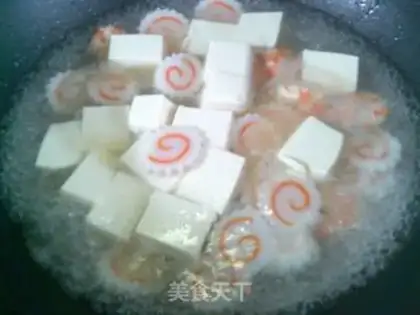 Make Shrimp board tofu soup step 8